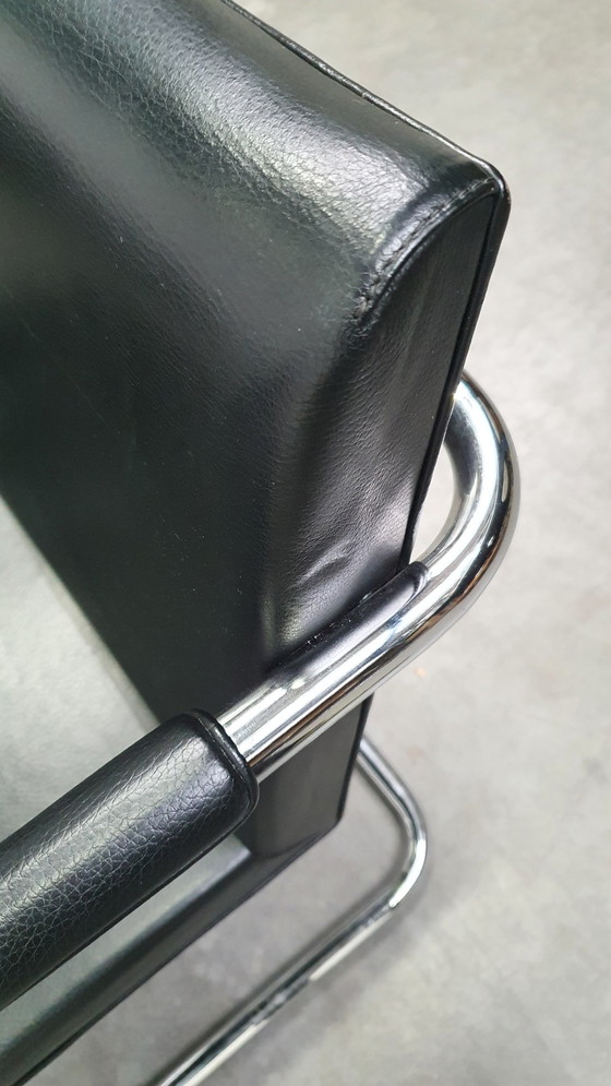 Image 1 of 8x Ludwig Mies van der Rohe fasem italy chair