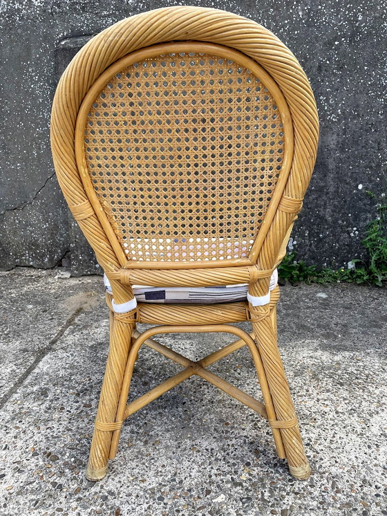 Image 1 of 3x Rotan chair