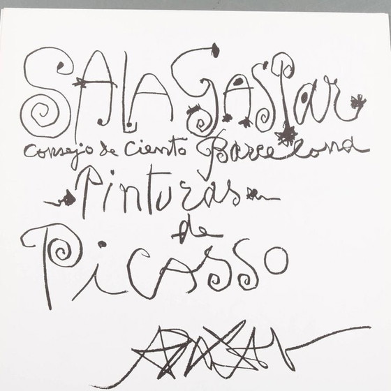 Image 1 of Original Picasso Lithography, 1960