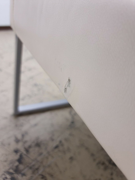 Image 1 of De Sede ds 207 armchair designer armchair genuine leather armchair in color cream white #0008