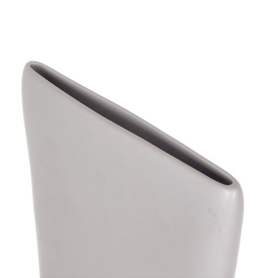 Image 1 of Vintage beige ceramic sculptural vase by Aza, 1980