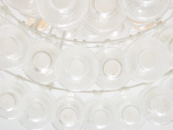 Image 1 of Gert Nyström Large Festival Crystal Chandelier 1960