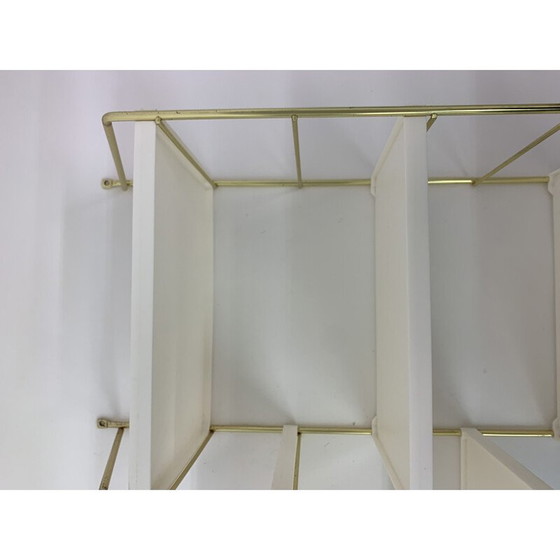 Image 1 of Mobiletto da parete vintage in plastica, Danimarca 1970