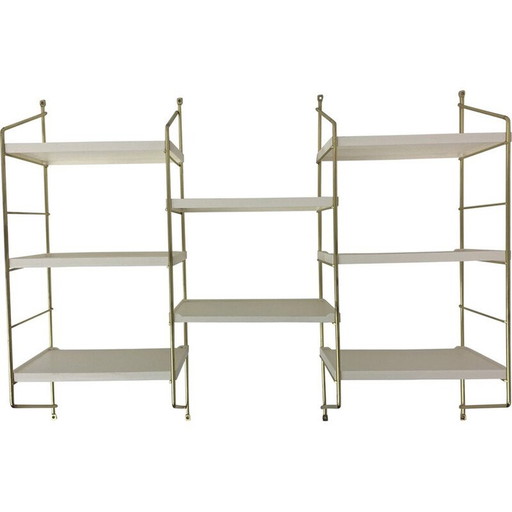 Vintage plastic wall unit, Denmark 1970