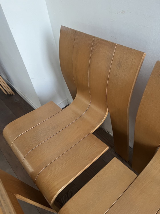 Image 1 of 6X Gijs Bakker Strip Chair For Castelijn