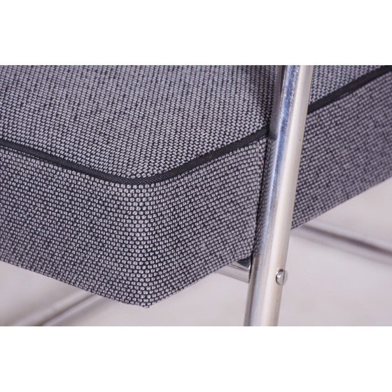 Image 1 of Vintage Bauhaus armchair in chrome steel by Karel Josef Říha for F. Bobek, Czechoslovakia 1930