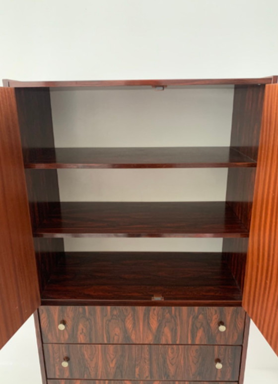 Image 1 of Mid-Century cabinet rosewood veneer, 1960’s