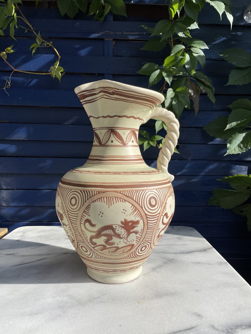 Amphora vase Talavera De La Reina