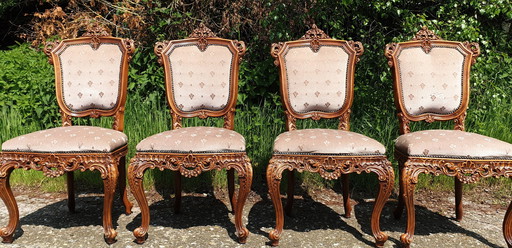 4 Baroque Dining Room Chairs