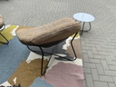 Label Hidde armchair indoor and outdoor chair yellow