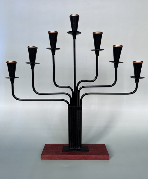 Gunnar Ander Candlestick For Ystad Metall