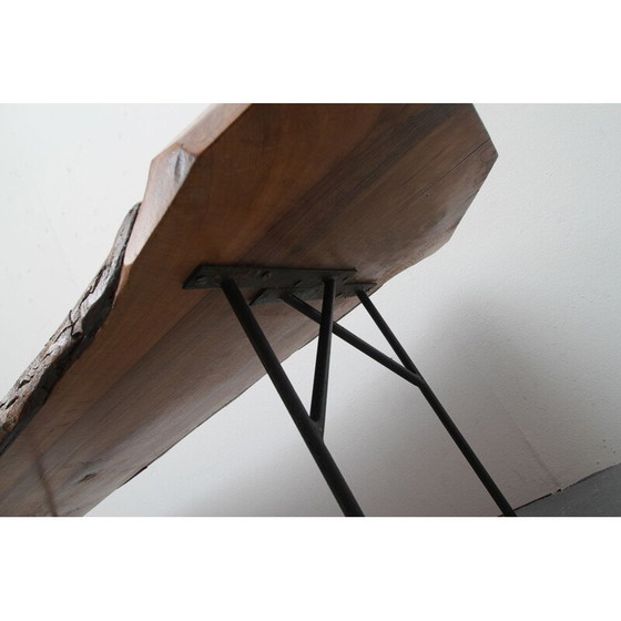 Image 1 of Vintage walnut coffee table, Germany 1950