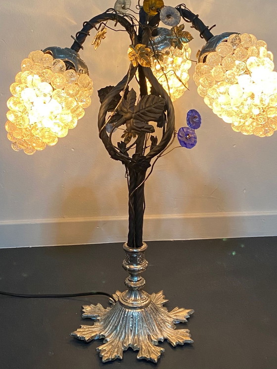 Image 1 of Midcentury Grape Table Lamp