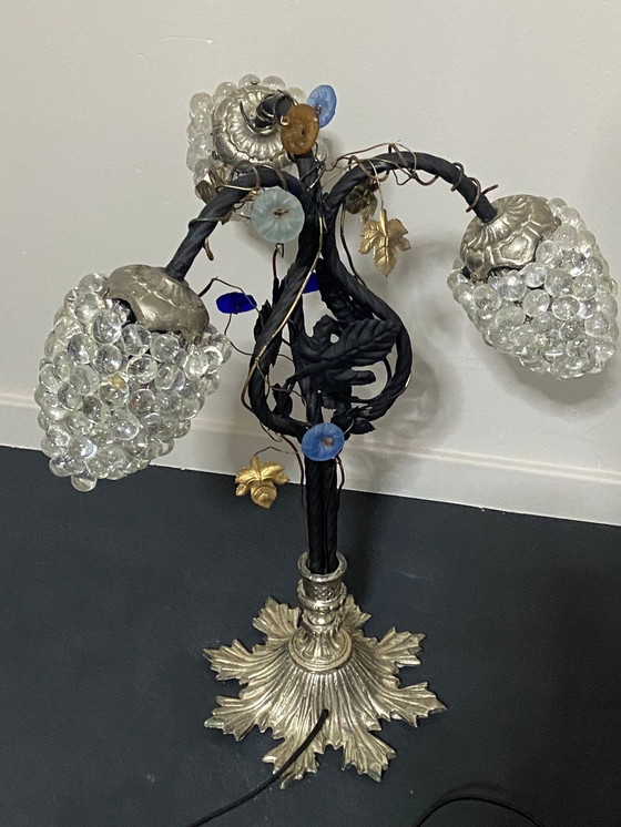 Image 1 of Midcentury Grape Table Lamp