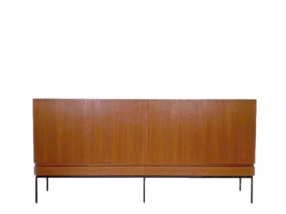 Image 1 of Vintage B60 teak sideboard highboard by Dieter Waeckerlin for Behr