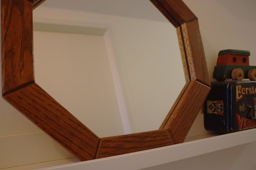 Vintage Octagonal Mirror