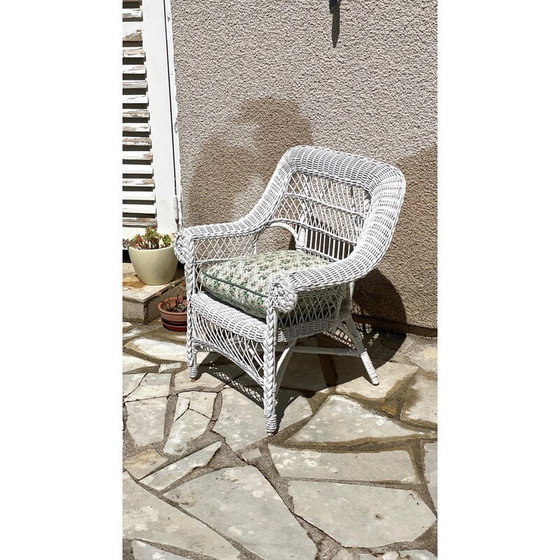 Image 1 of Poltrona vintage in rattan per bambini, 1980