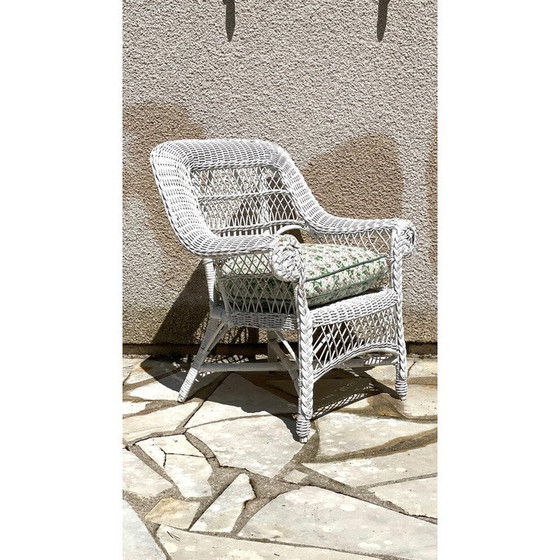 Image 1 of Poltrona vintage in rattan per bambini, 1980