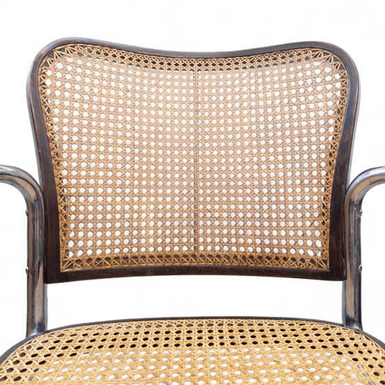Image 1 of Bauhaus Tubular Steel Armchair K 17 By Robert Slezák