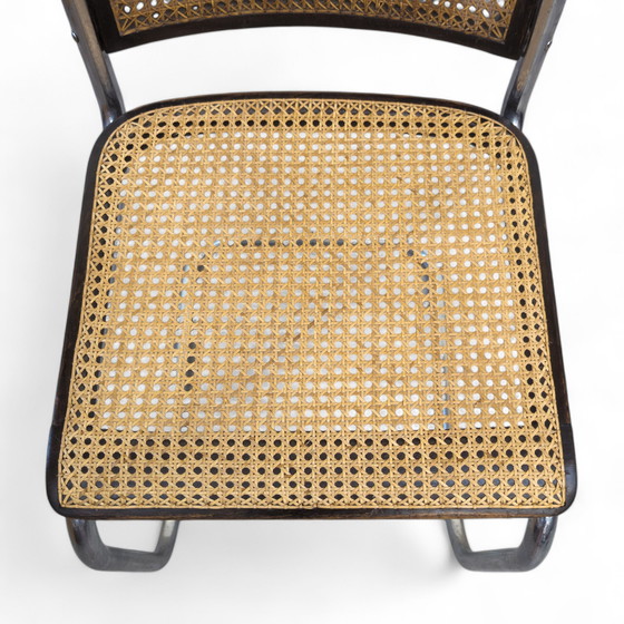 Image 1 of Bauhaus Tubular Steel Armchair K 17 By Robert Slezák