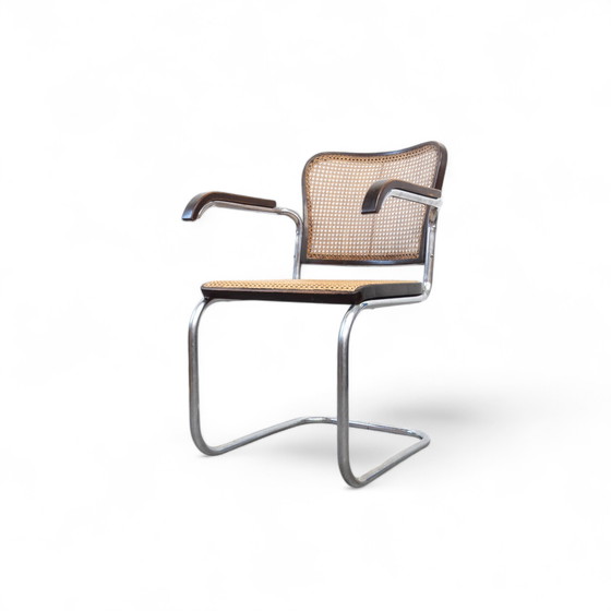 Image 1 of Bauhaus Tubular Steel Armchair K 17 By Robert Slezák