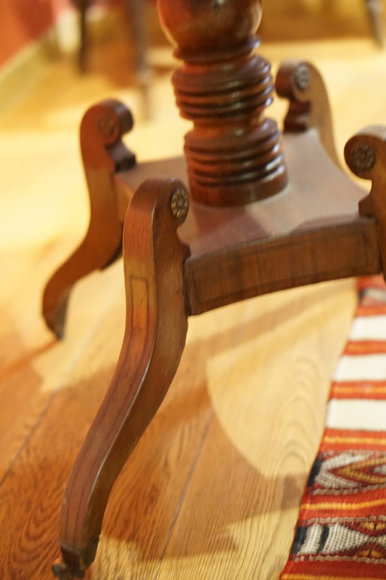Image 1 of Mahogany Card Table