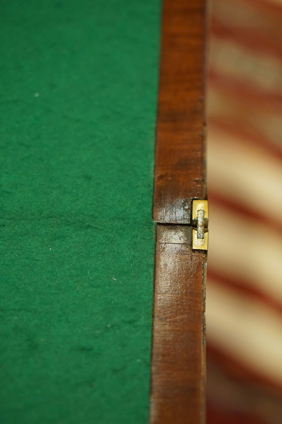 Image 1 of Mahogany Card Table