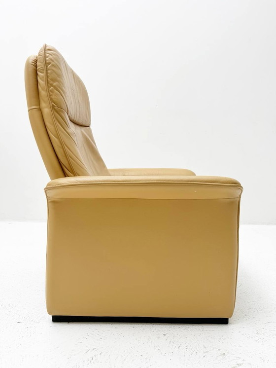 Image 1 of DS 50 - Fauteuil Relax avec pouf de De Sede