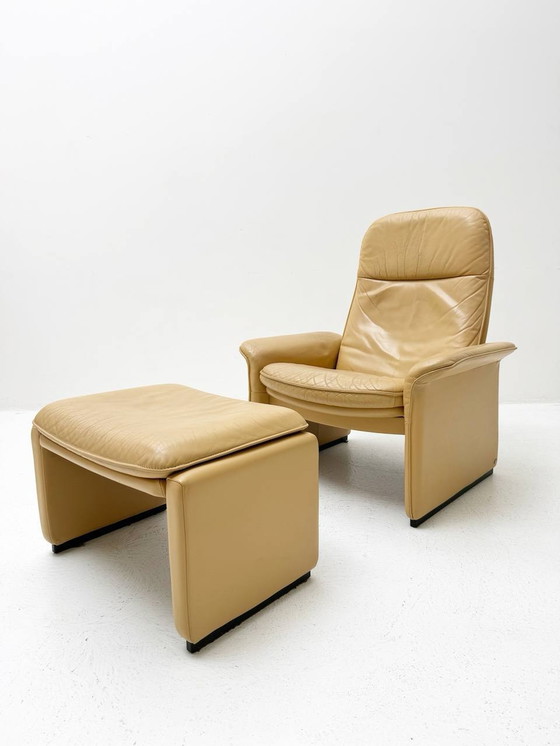 Image 1 of DS 50 Relax armchair with stool from De Sede