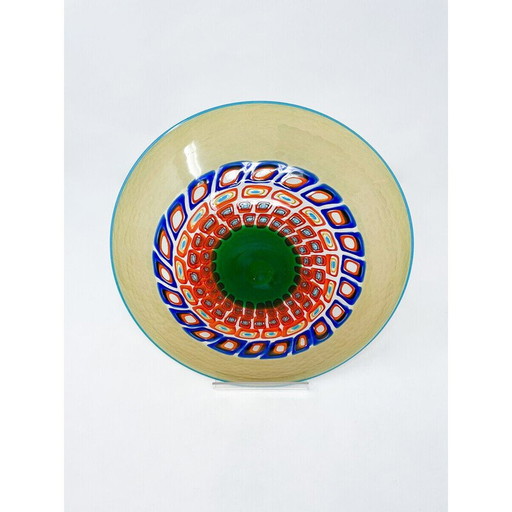 Vintage Battuto plate by La Murrina, Italy 1960s