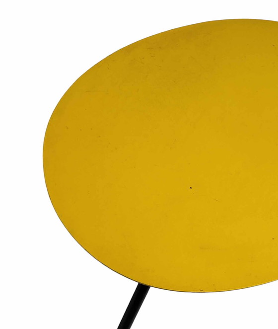 Image 1 of Vintage paint palette side table