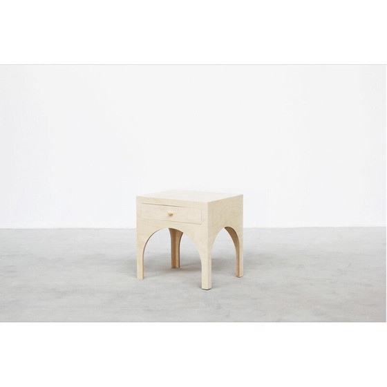 Image 1 of Coppia di comodini vintage in ottone di Yuzo Bachmann per Atelier Bachmann, Germania