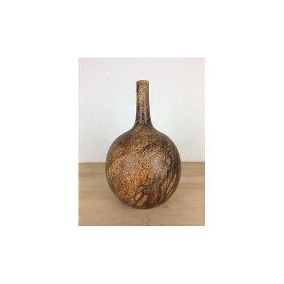 Image 1 of Vintage ceramic ball vase by Gerhard Liebenthron, 1979