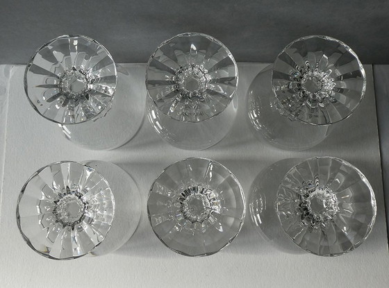 Image 1 of 6 heavy champagne goblets, crystal, Villeroy & Boch, Connaisseur series