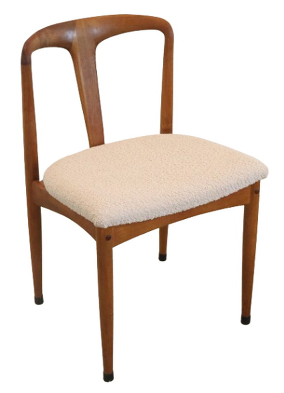 Image 1 of 4x Johannes Andersen for Uldum Juliana chairs 'Dyrepark' vintage