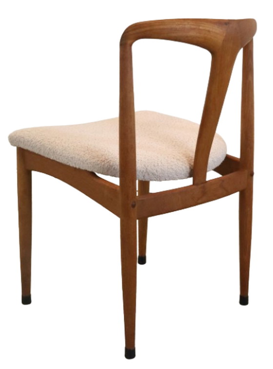 Image 1 of 4x Johannes Andersen for Uldum Juliana chairs 'Dyrepark' vintage