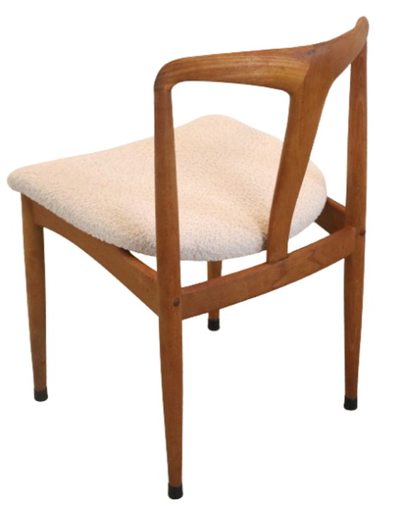 Image 1 of 4x Johannes Andersen for Uldum Juliana chairs 'Dyrepark' vintage