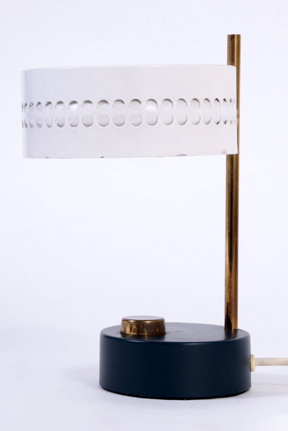 Image 1 of Table lamp in the style of Mathieu Matégot for Mategot, France, 1955