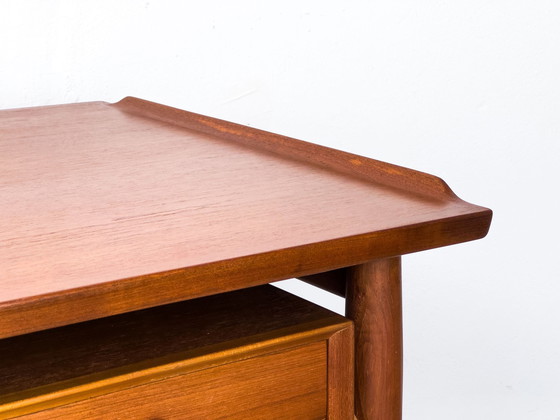 Image 1 of Teak Model 207 Desk By Arne Vodder For Sibast, 1960S