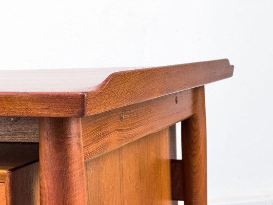 Image 1 of Teak Model 207 Desk By Arne Vodder For Sibast, 1960S