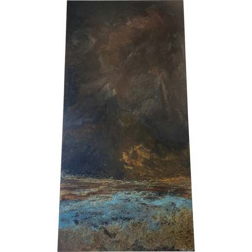 Cuadro vintage "Infinito I" de Frédérique Domergue