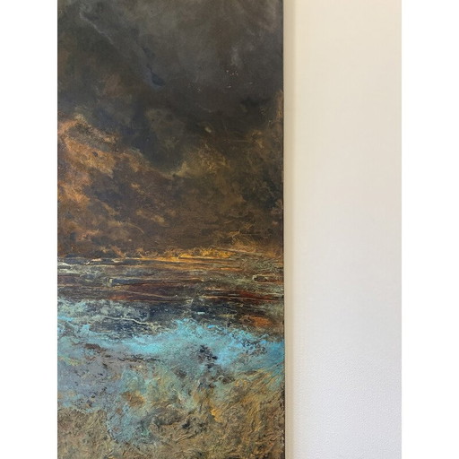 Cuadro vintage "Infinito I" de Frédérique Domergue