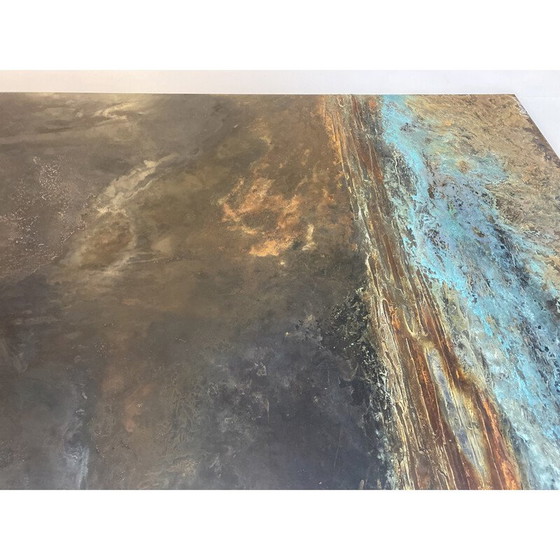 Image 1 of Vintage painting "Infinite I" by Frédérique Domergue