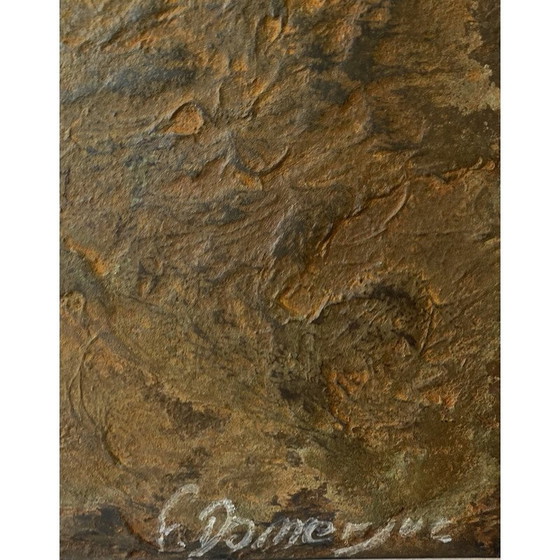 Image 1 of Vintage painting "Infinite I" by Frédérique Domergue