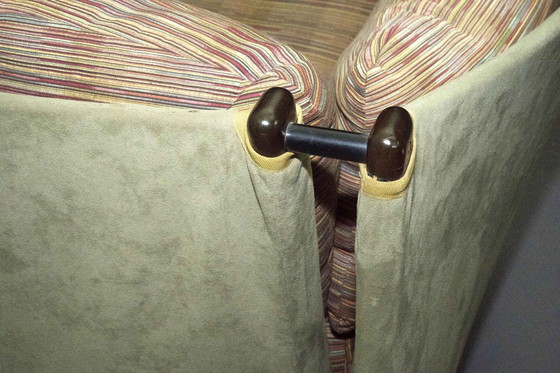 Image 1 of Rare Love Seat, Model Violoncello By Piero De Martini For Cassina, Italy 1970S