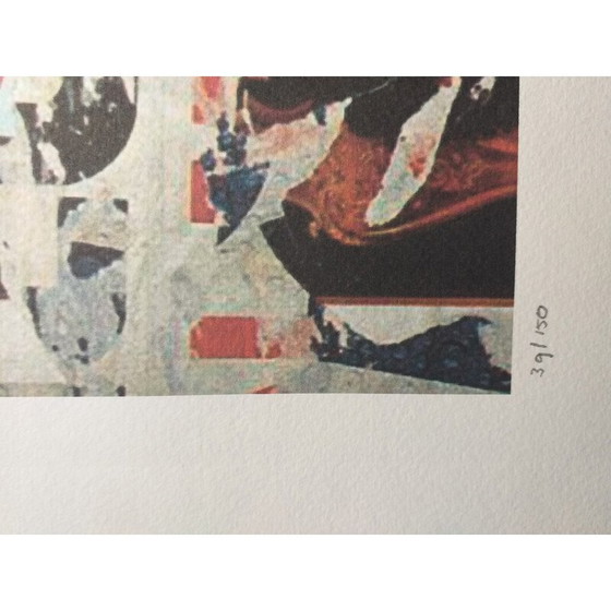 Image 1 of Litografia vintage "Coca Cola" di Domenico Mimmo Rotella, 2010