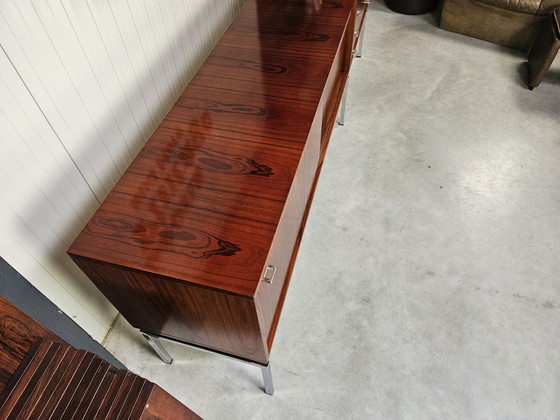 Image 1 of Buffet vintage en palissandre/chrome, excellent état