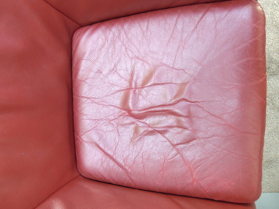 Image 1 of 1 Leather Armchair By Gerard Van Den Berg