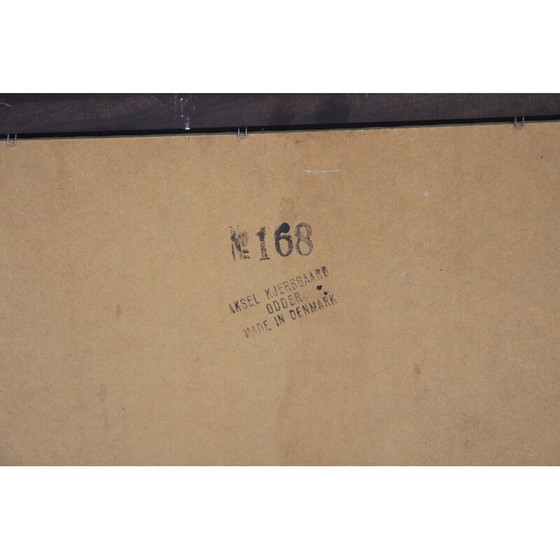 Image 1 of Vintage mirror "no 168" by Aksle Kjersgaard Odder, Denmark 1960