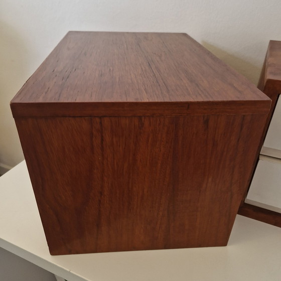 Image 1 of 2 Vintage Floating Nightstands